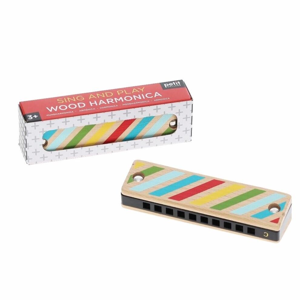 Sing & Play Wood Harmonica