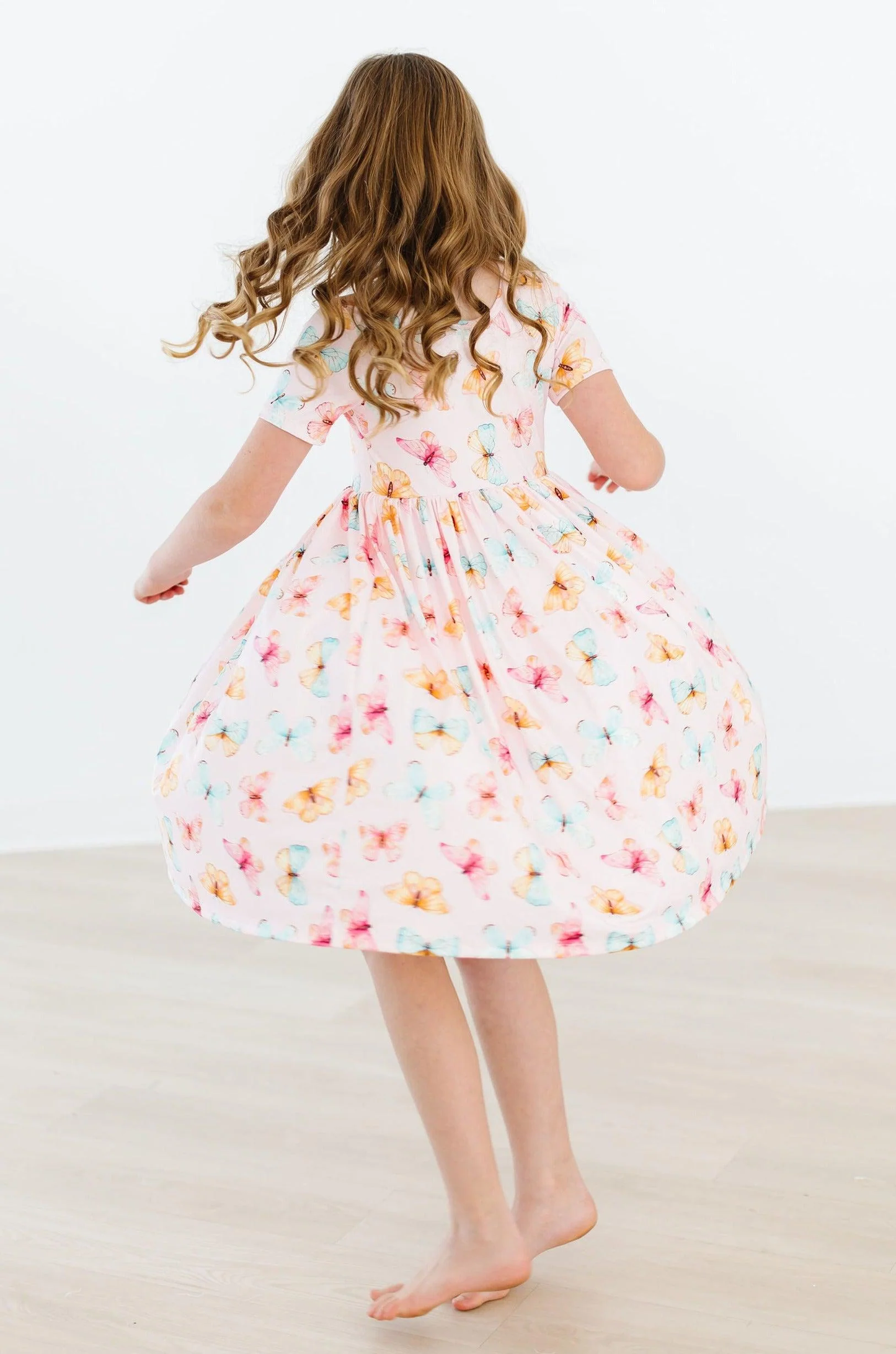 Girls Butterfly Kisses Twirl Dress