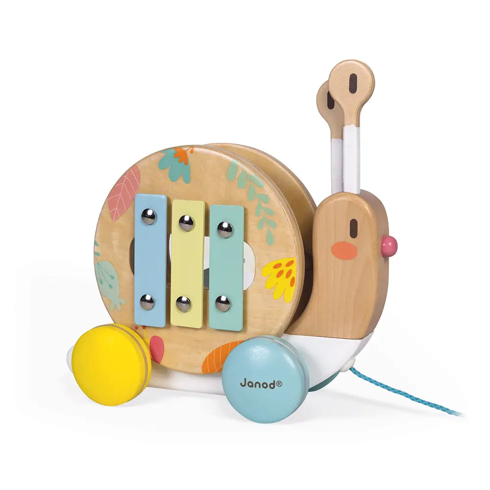 Pull Along Snail Toy