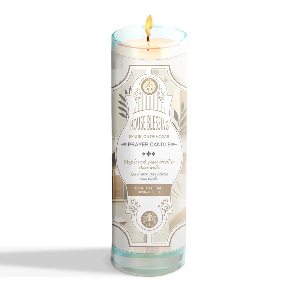 House Blessing Prayer Candle