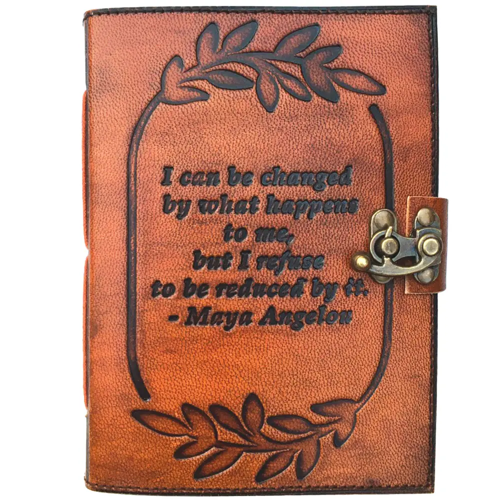I Can Be Changed Leather Journal