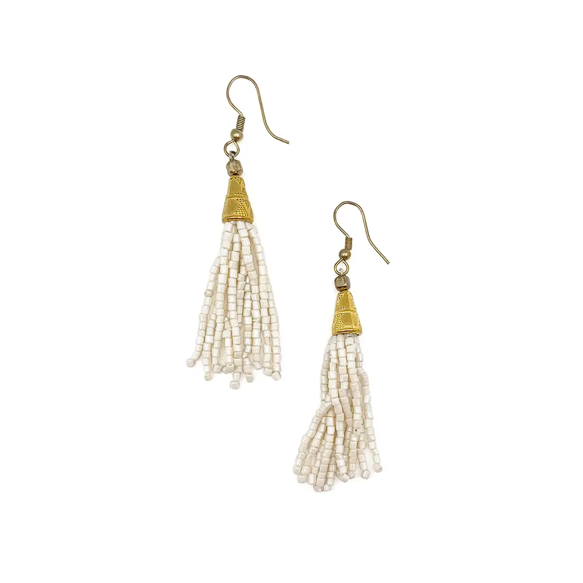 Sachi Beaded Waterfall Earrings
