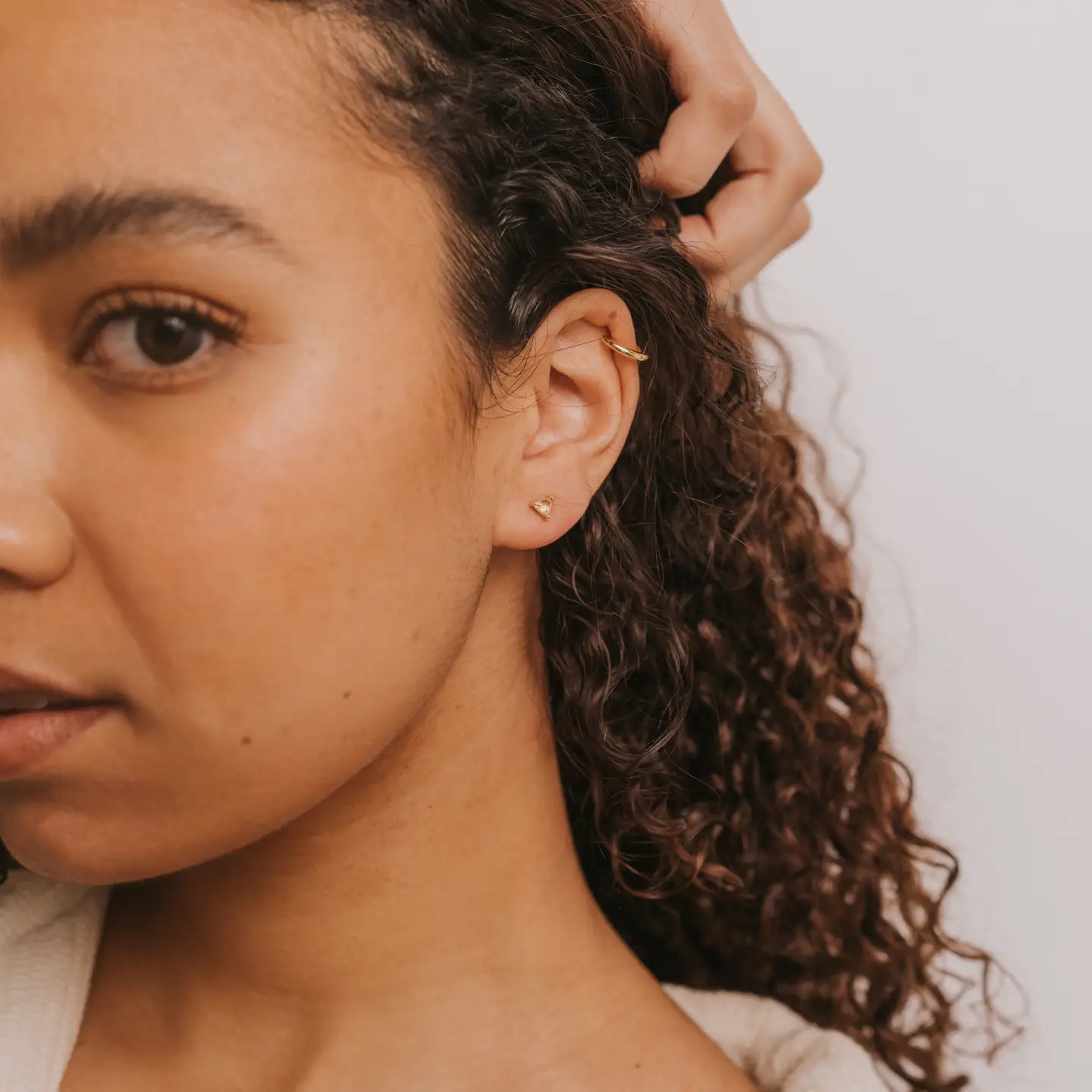 Mini Energy Earrings Citrine