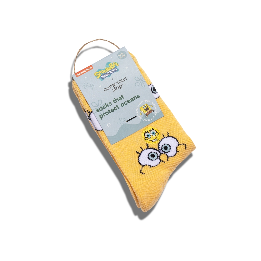 Spongebob Kids Socks That Protect Oceans