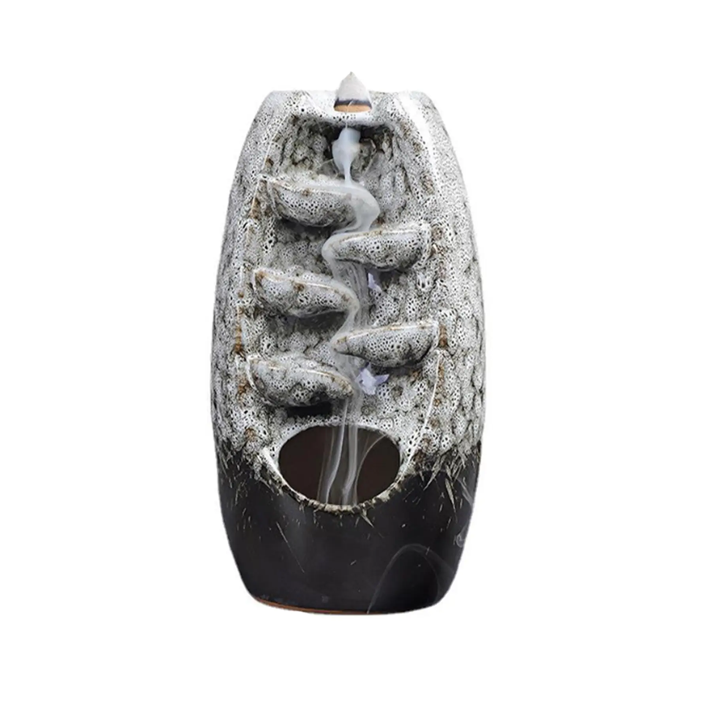Serenity Stream Ceramic Backflow Incense Burner