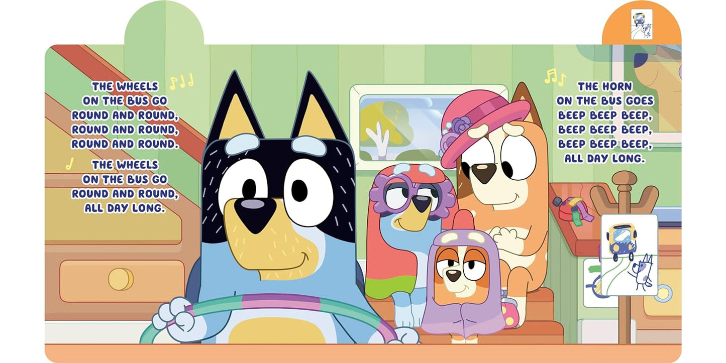 Bluey + Bingo's Book of Sings Things Board Book
