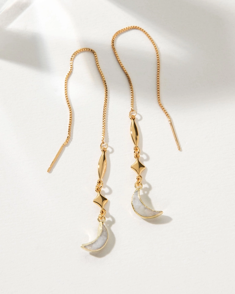 Dolce Luna Threader Earrings