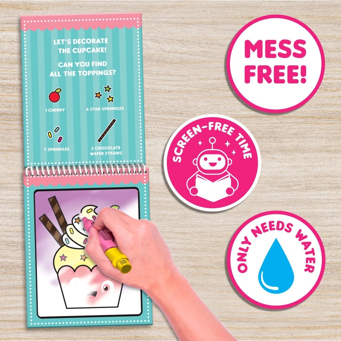 Cupcake - Water Magic Book