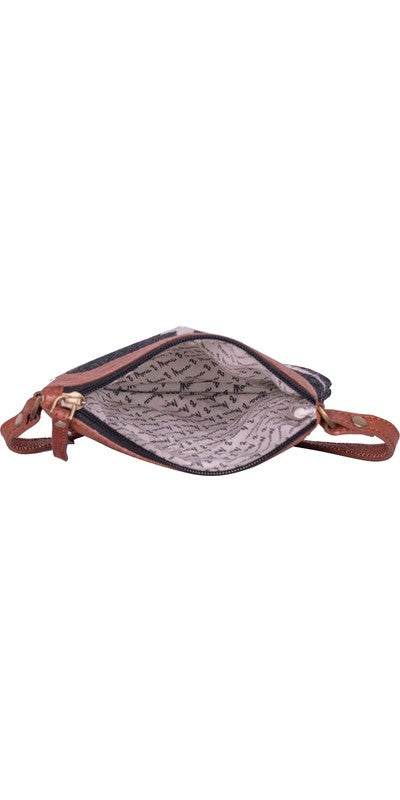 Sloane Up-Cycled Durrie Crossbody Bag