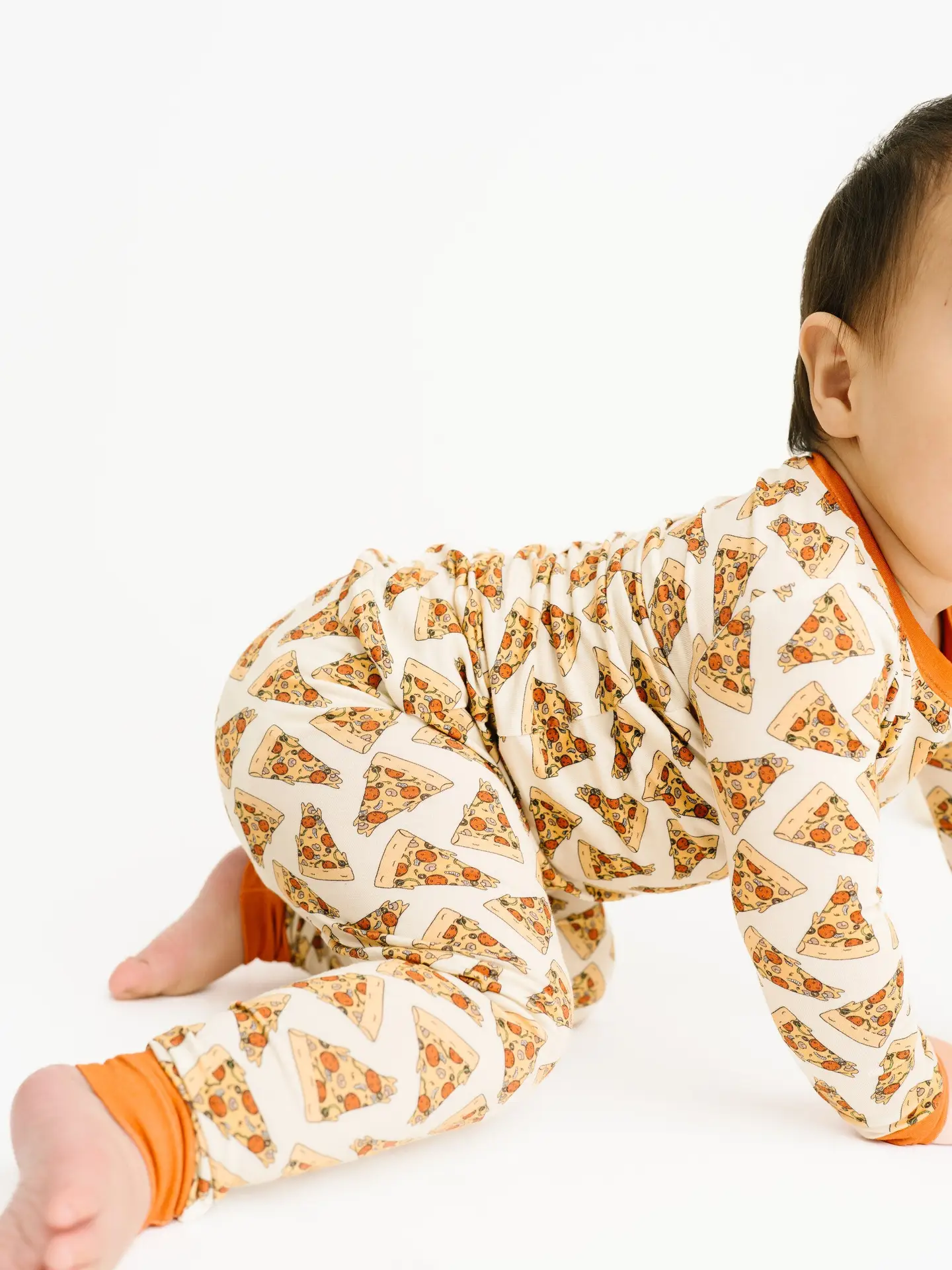 Kids Pizza Please Bamboo Pajamas