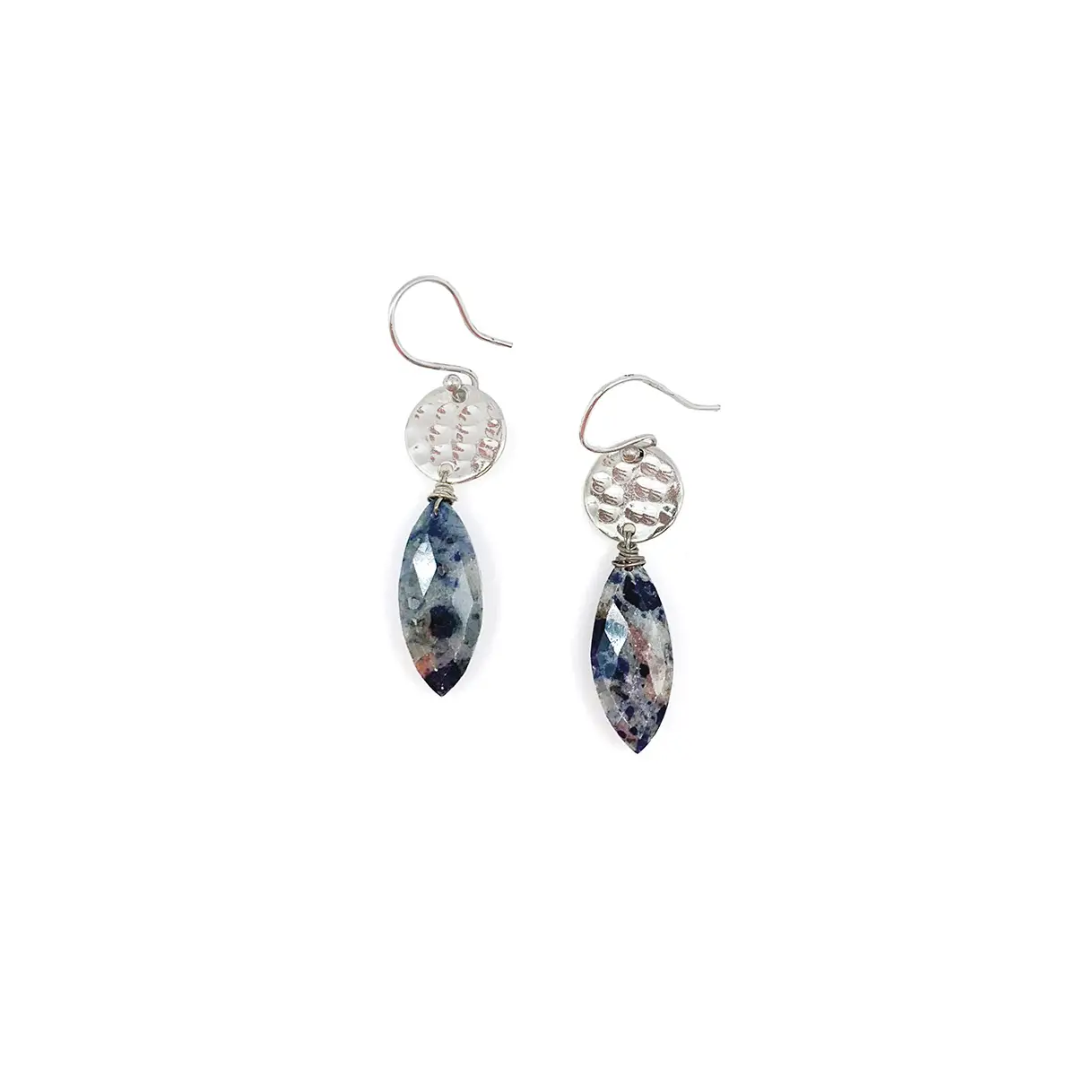 Akriti Large Faceted Earrings