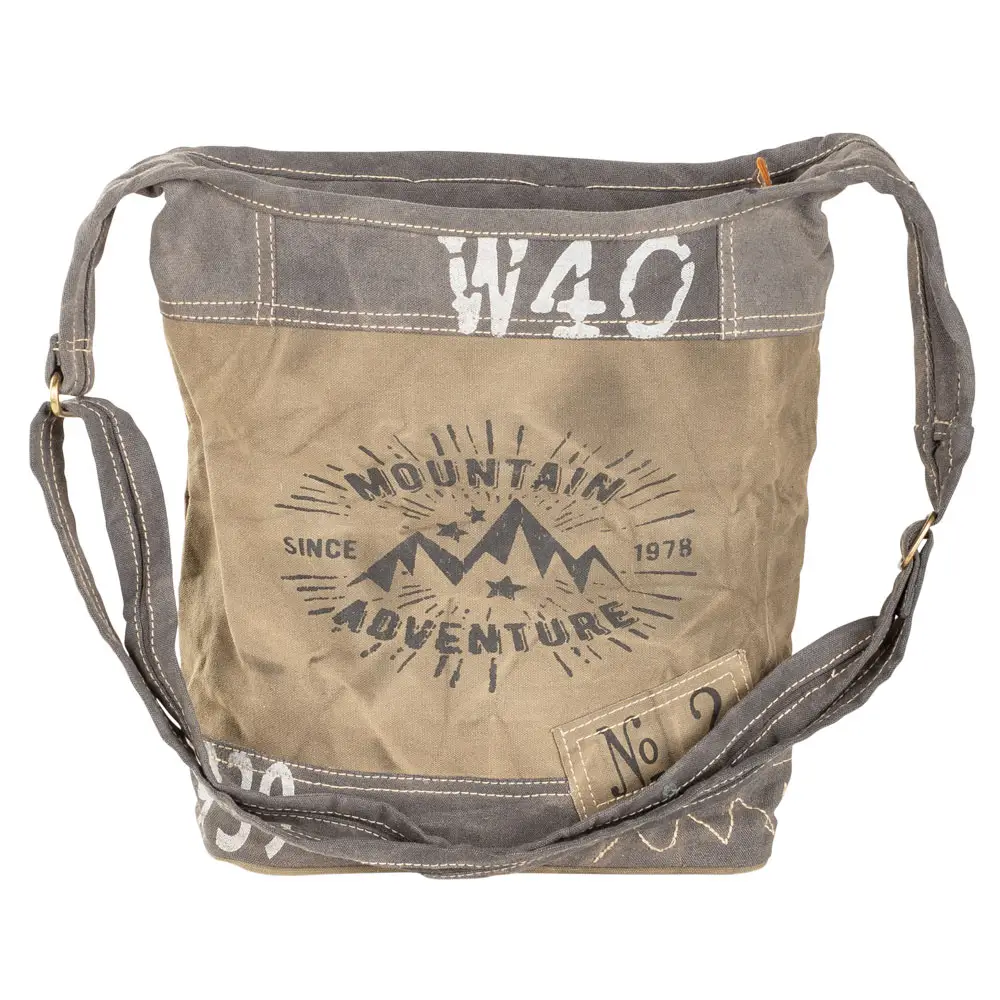 Mountain Adventure Canvas Bag