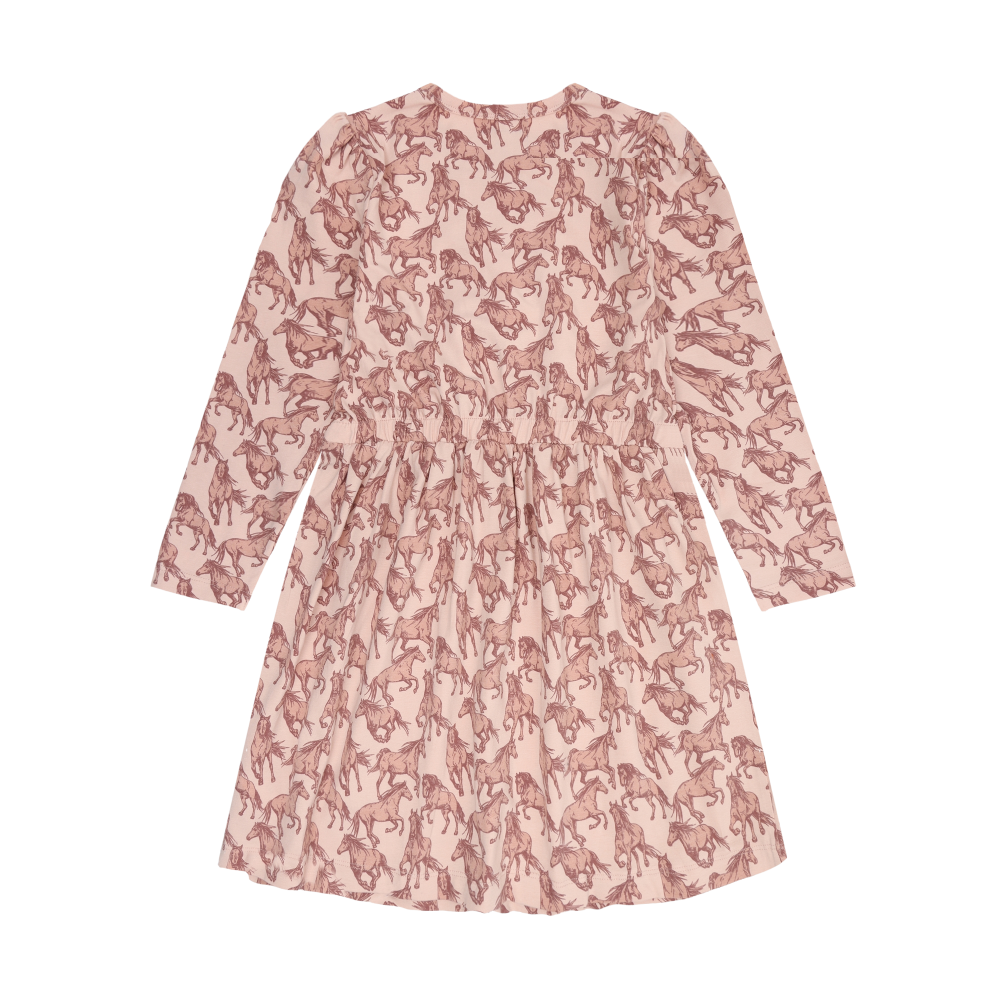 Girls Horse Print Dress
