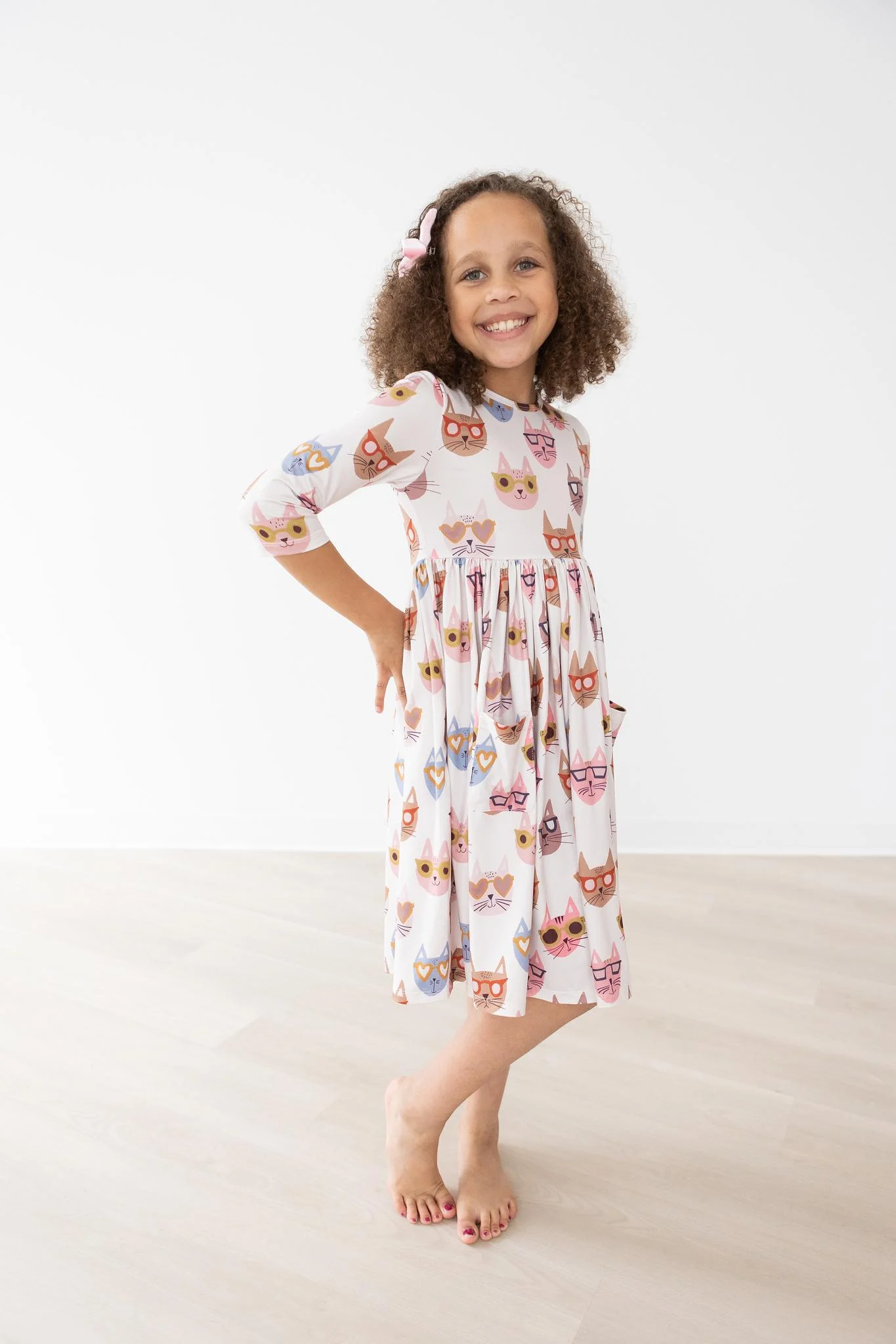 Girls Cattitude Twirl Dress
