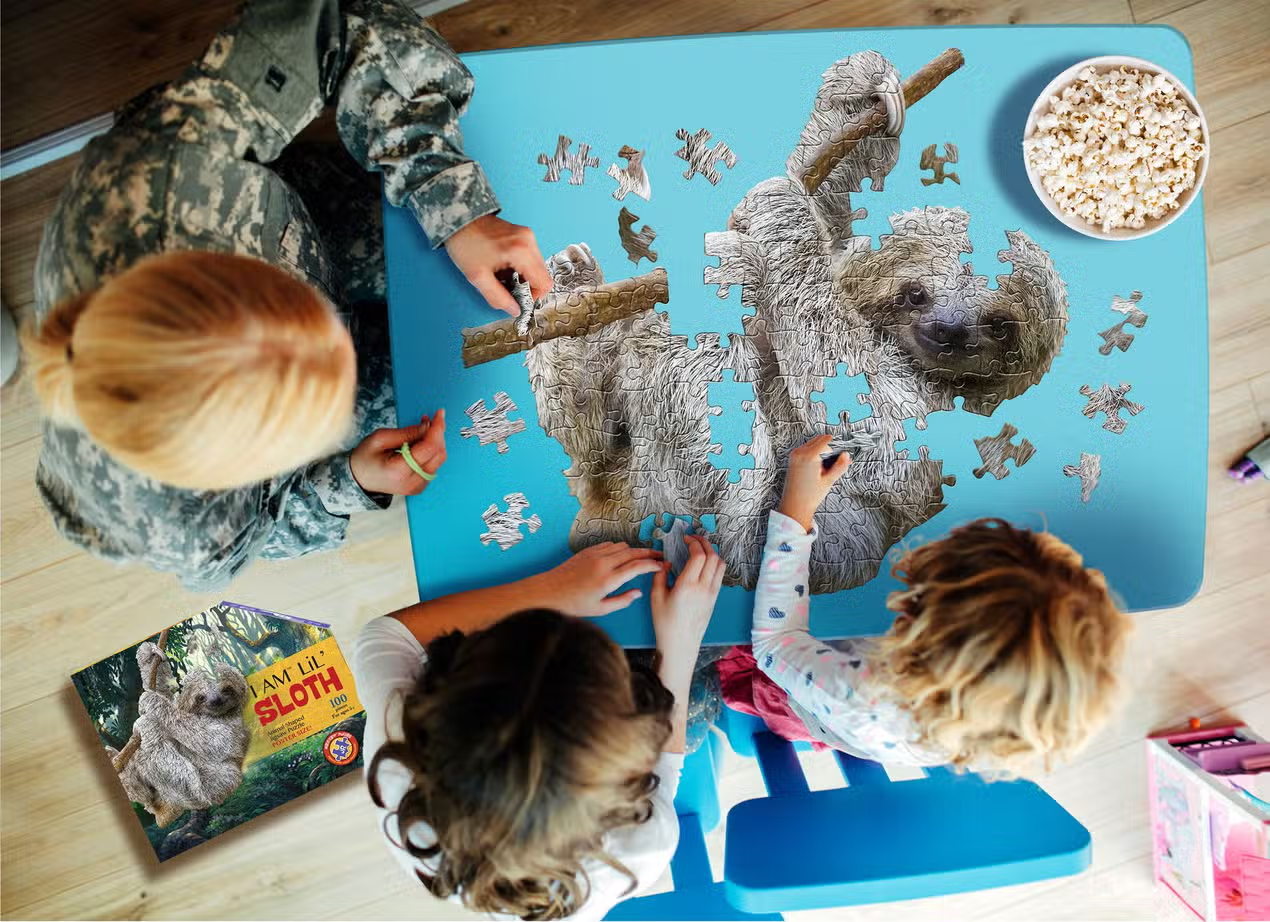 I Am Lil Sloth Puzzle 100pc