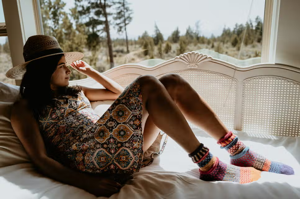 Sunny Crew Socks