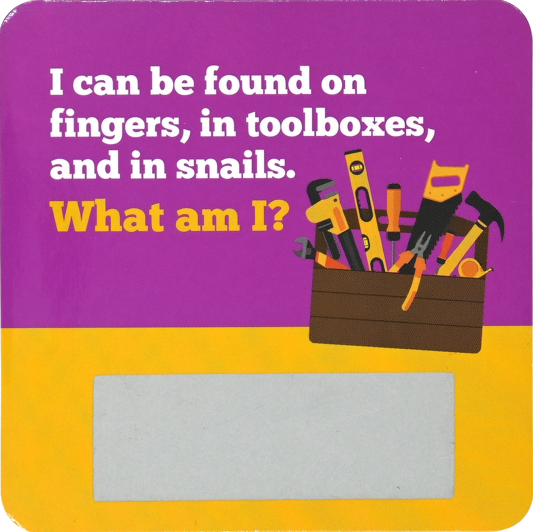 Lunch Box Riddles Scratch Off