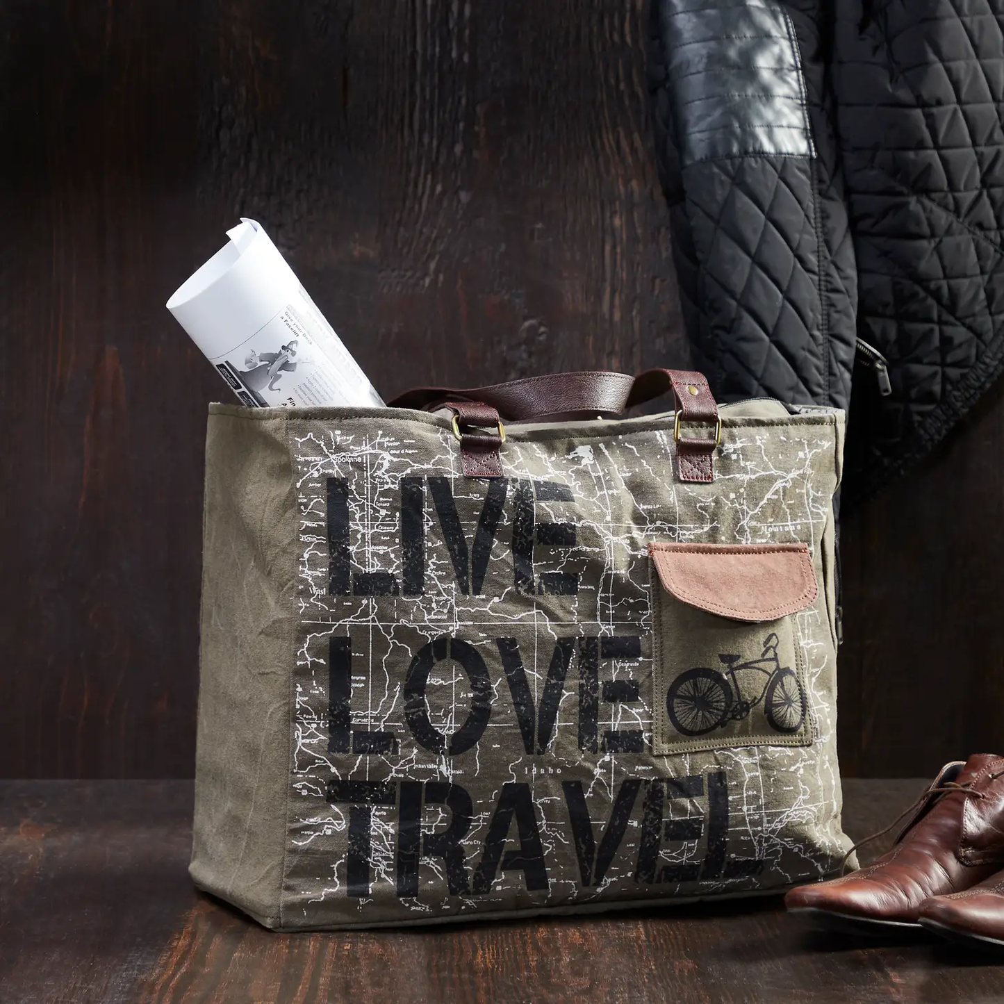 Live Love Travel Weekender Bag