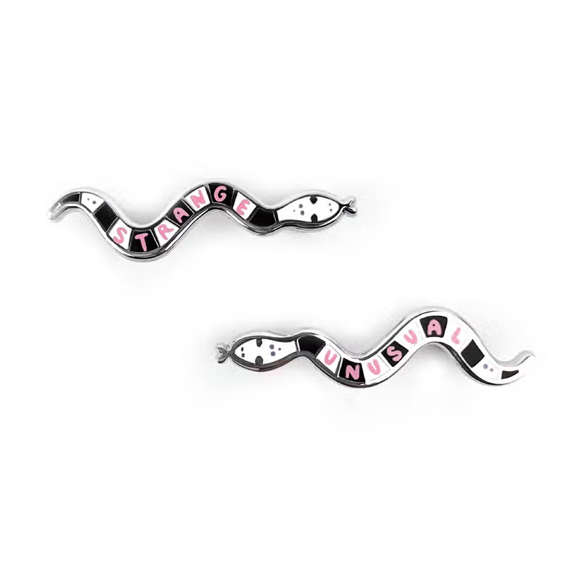 Strange & Unusual Enamel Pin Set