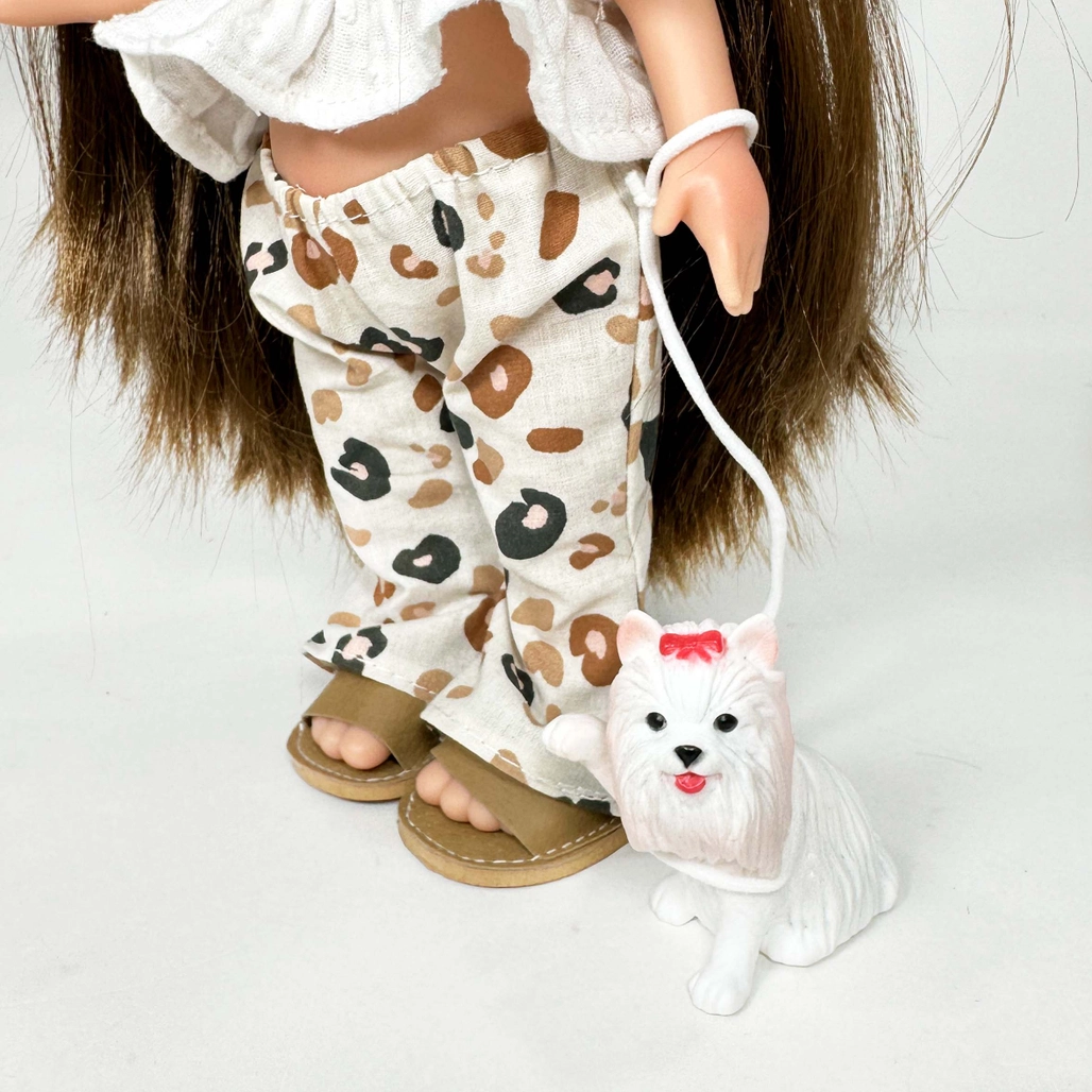 Mia Doll with Pet Brunette