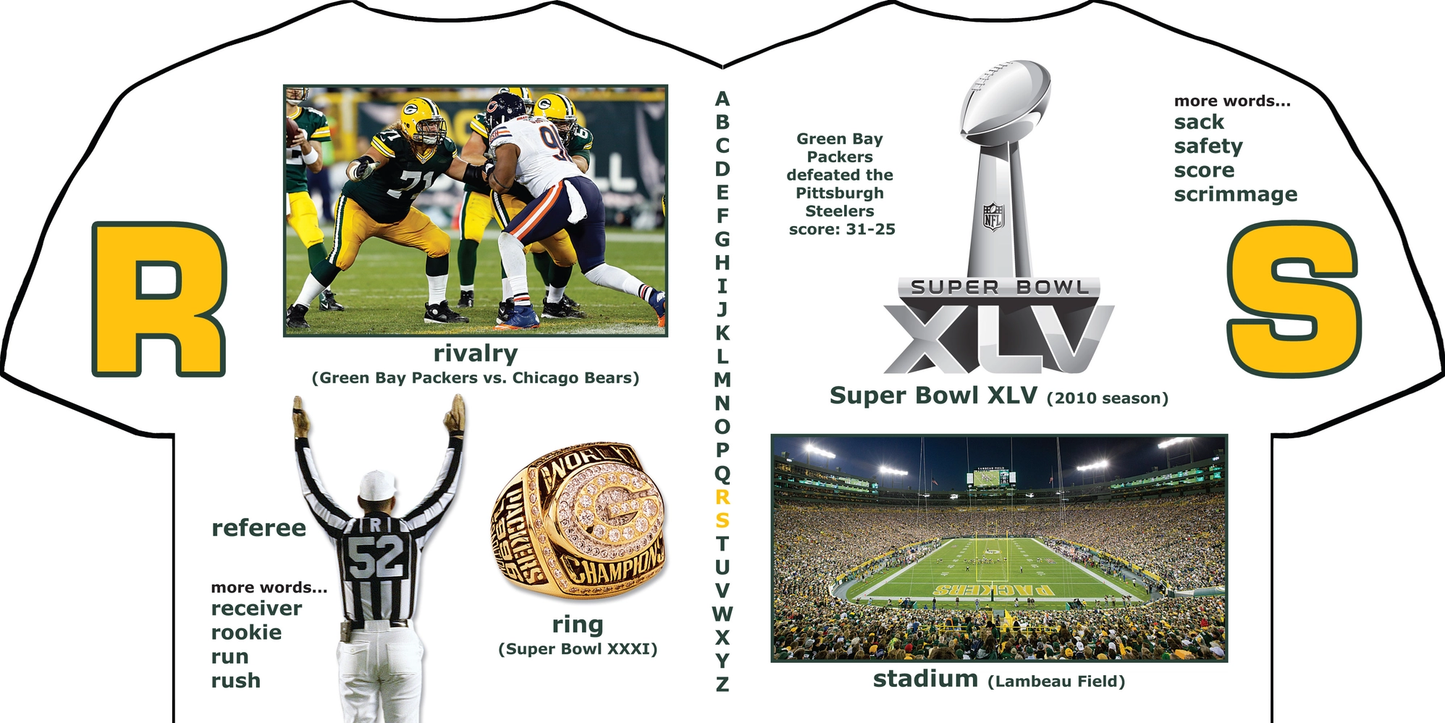 Green Bay Packers ABC Board Book