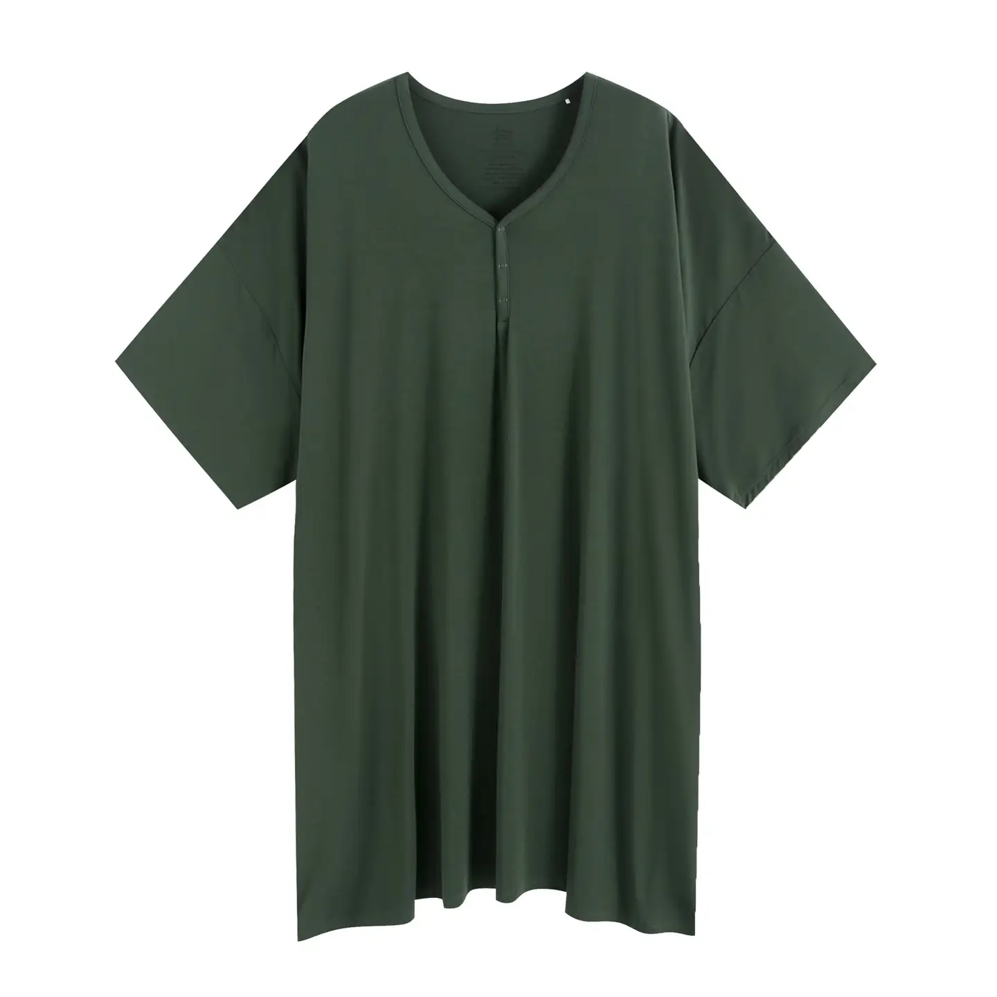 Solid Bamboo Muumuu Nightgown