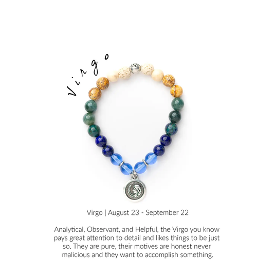 Virgo Gemstone Bracelet