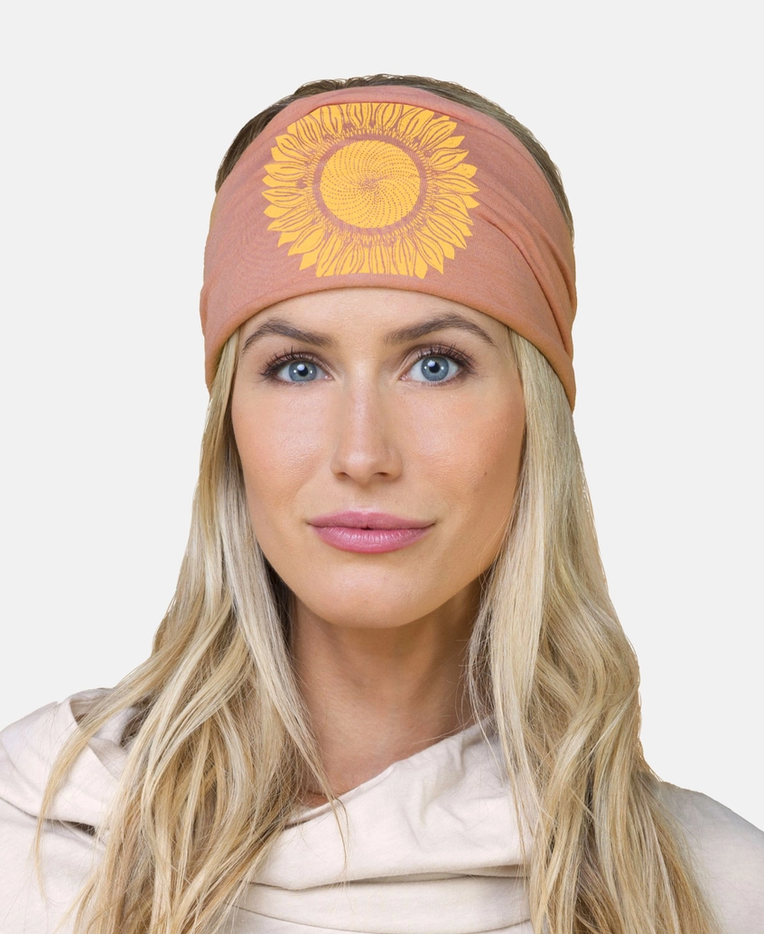Boho Headband Sunflower
