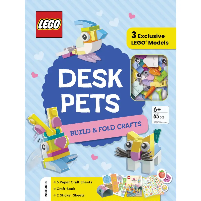 Lego Book Desk Pets