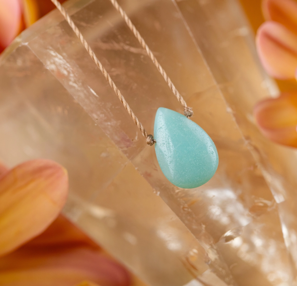 Luxe Necklace - Amazonite You Are Brave