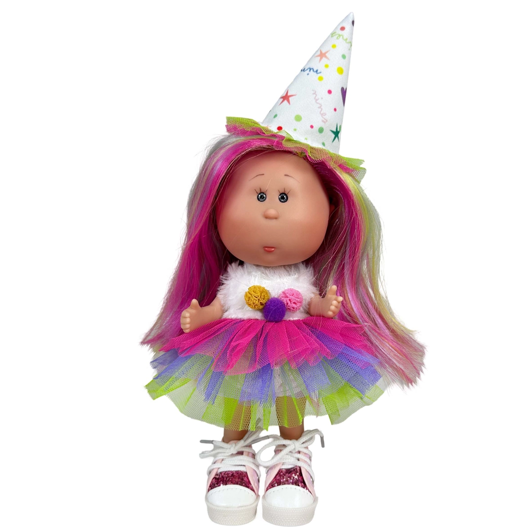 Little Mia Doll Birthday Rainbow Hair