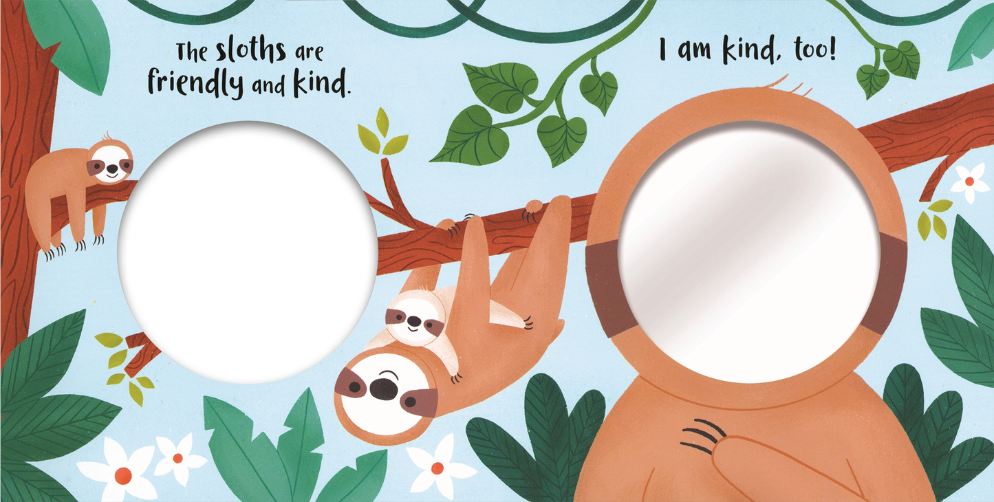 Happy Faces Mirror Board Book