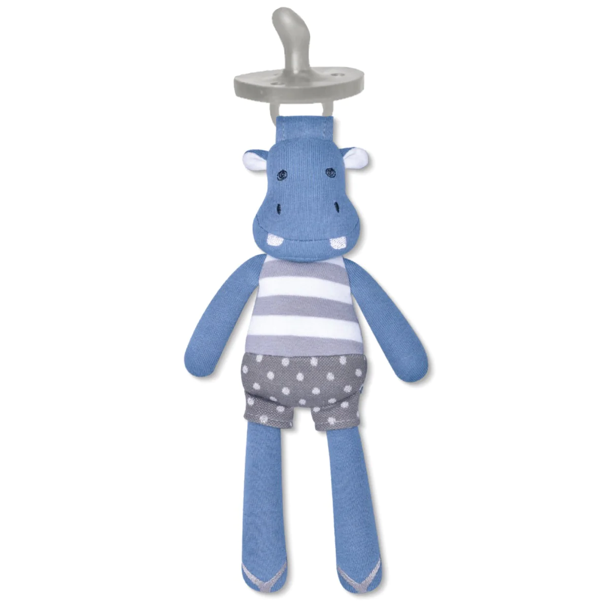 JoJo Hippo Pacifier Buddy