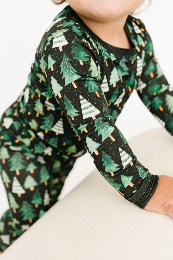 Kids Evergreen Bamboo Pajamas