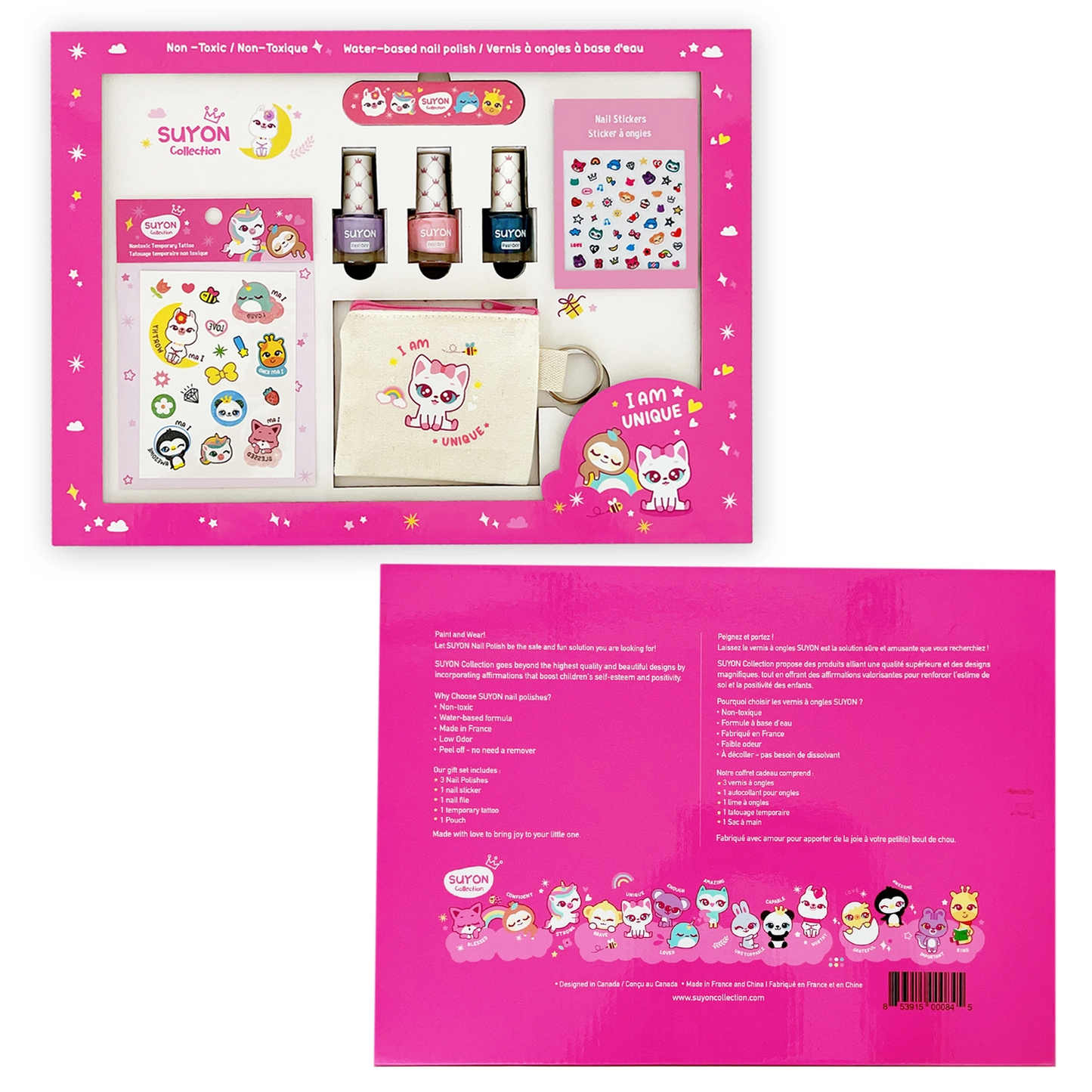 Girls Nail Polish Gift Set