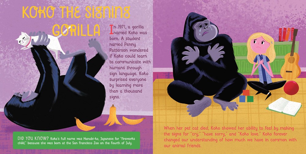 Amazing Animals Changed Book