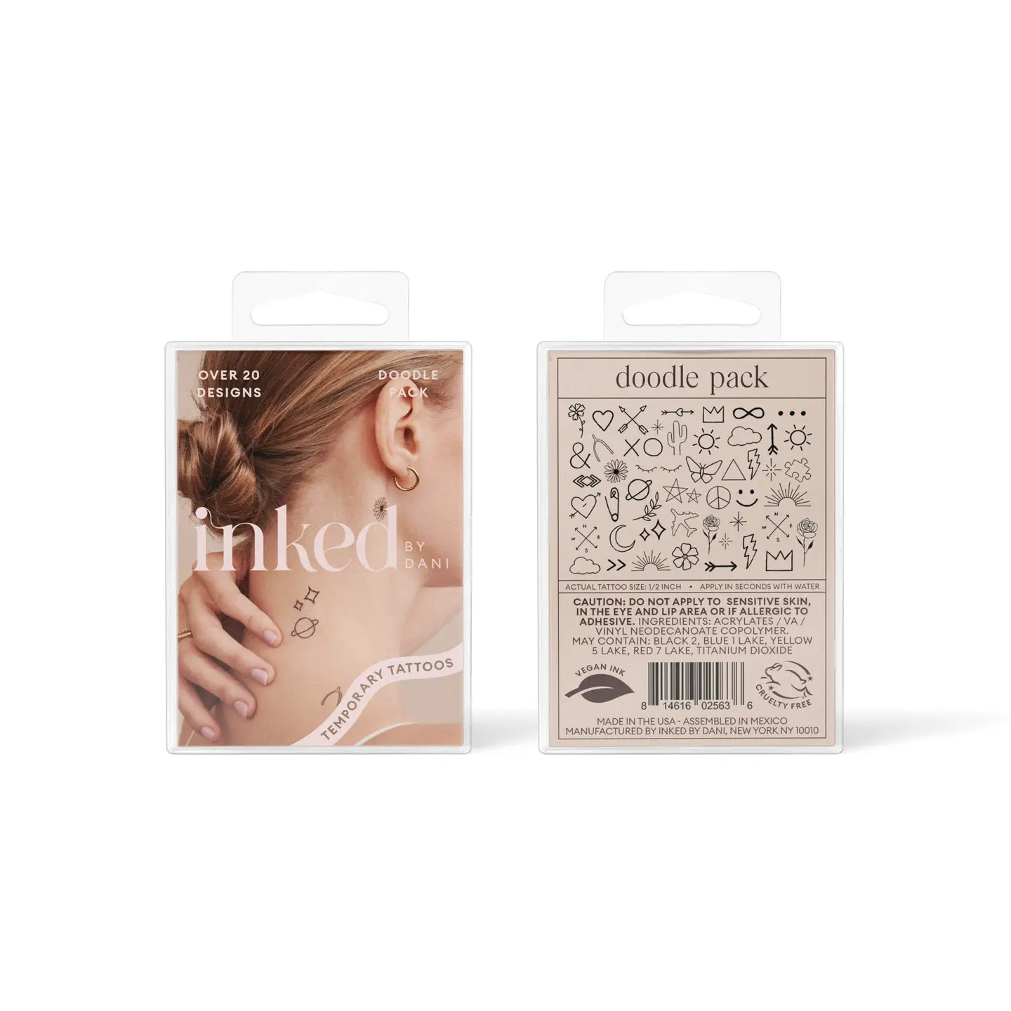 Temporary Tattoo Pack