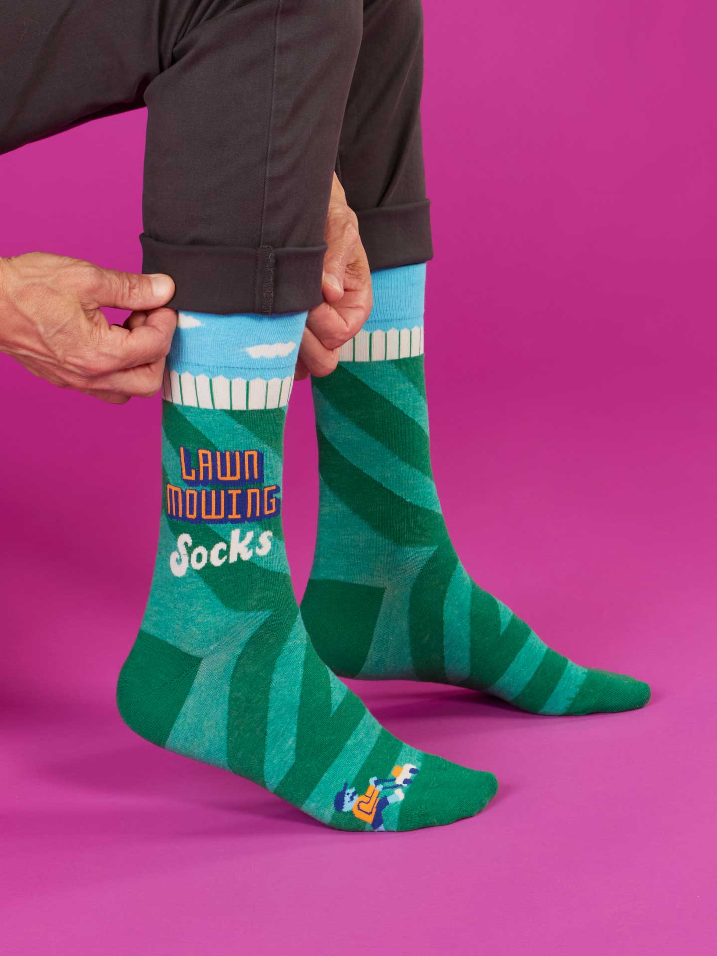 Men's Lawn Mowing Socks