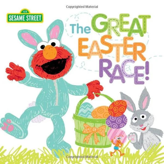 The Great Easter Race Elmo Book