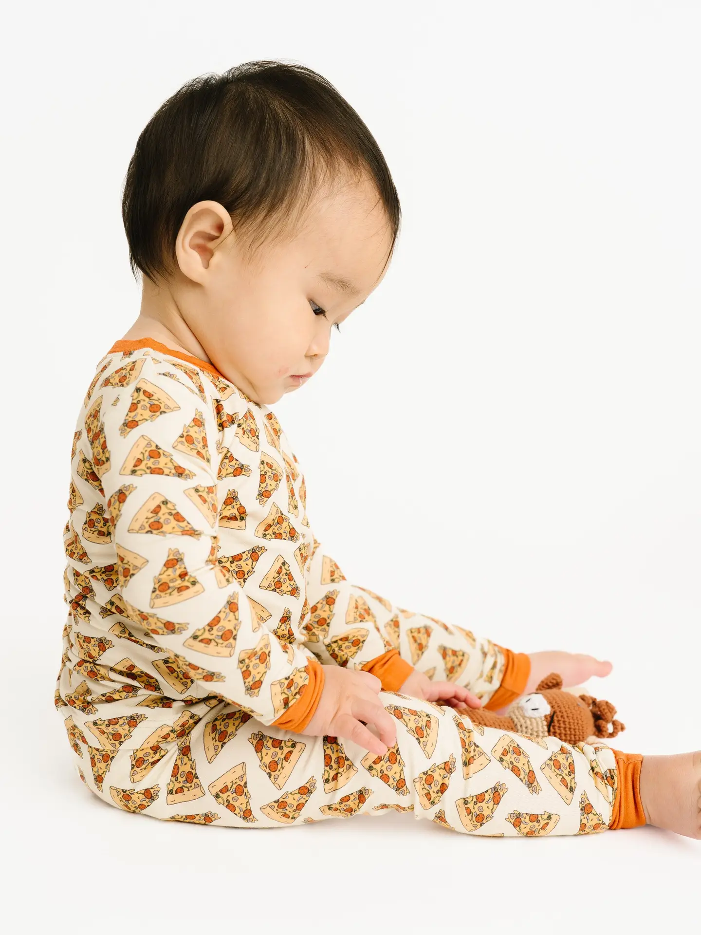 Kids Pizza Please Bamboo Pajamas