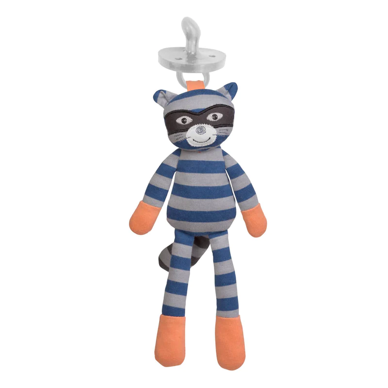 Robbie Raccoon Pacifier Buddy