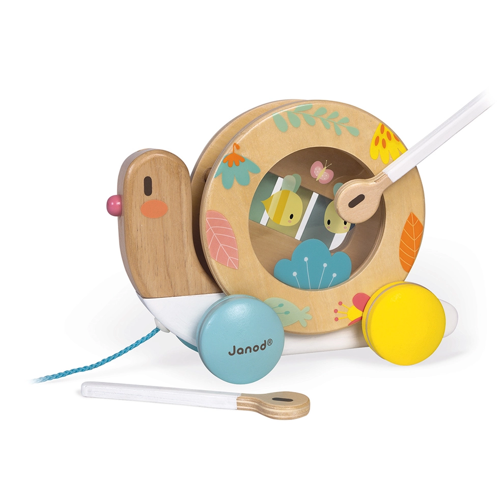 Pull Along Snail Toy