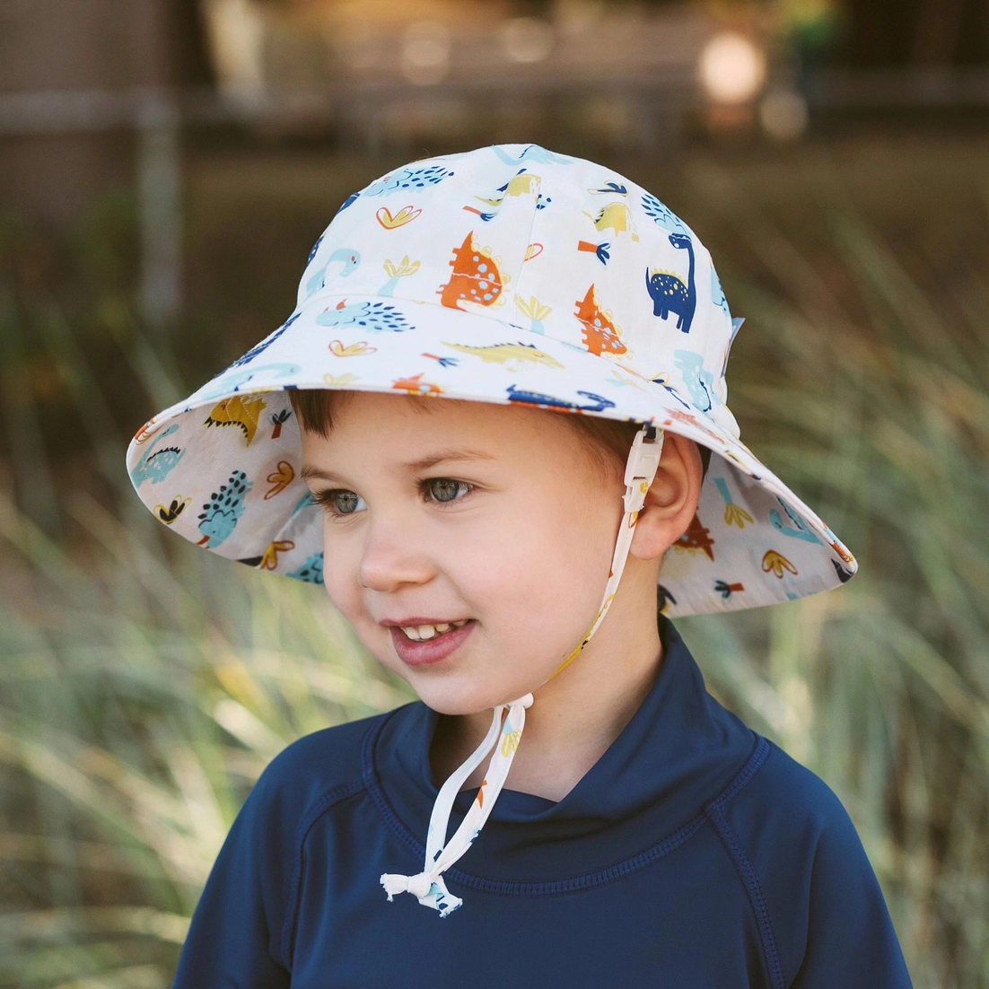 Dino Bucket Hat-Small : 0-6 Months