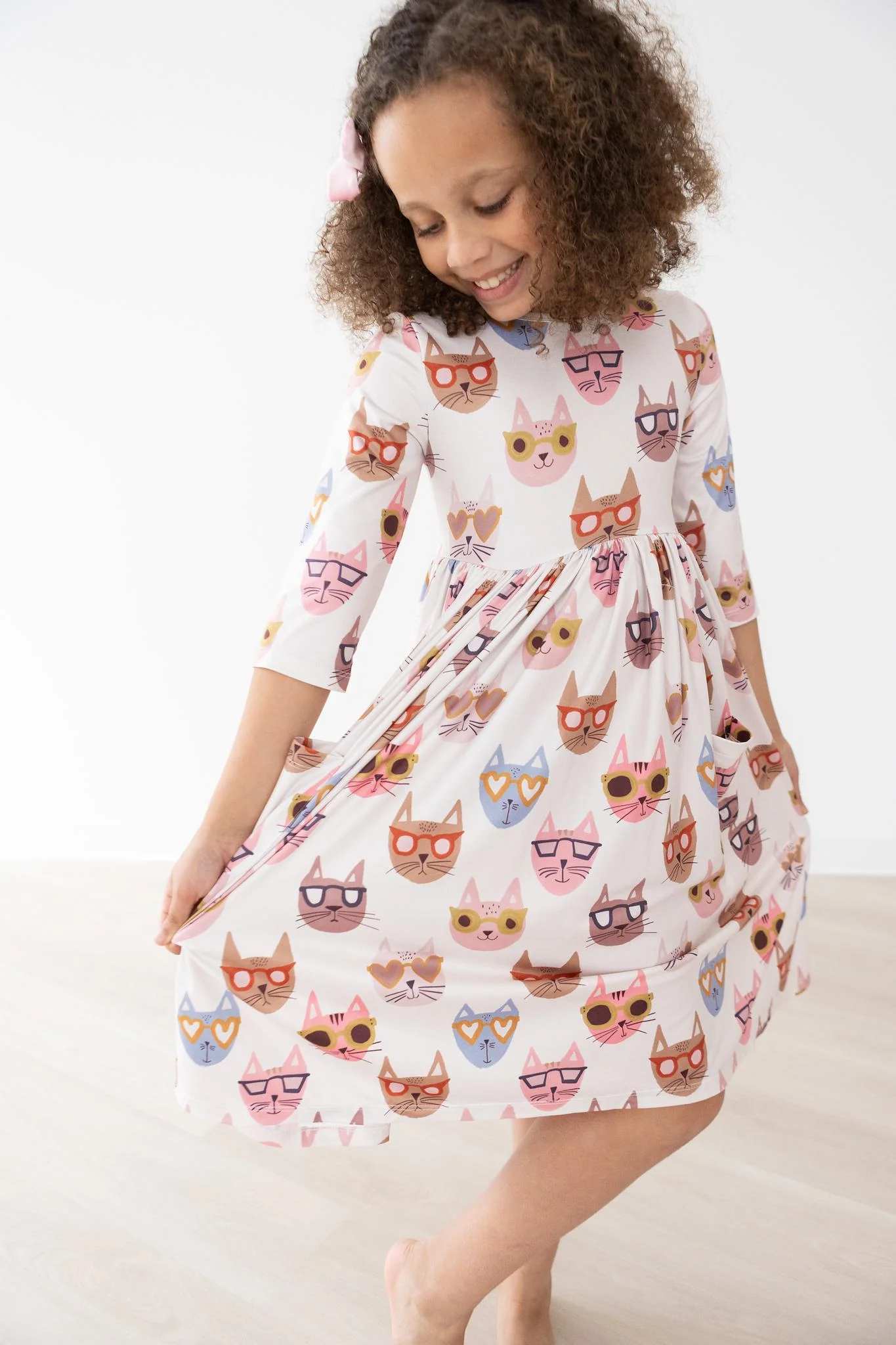 Girls Cattitude Twirl Dress