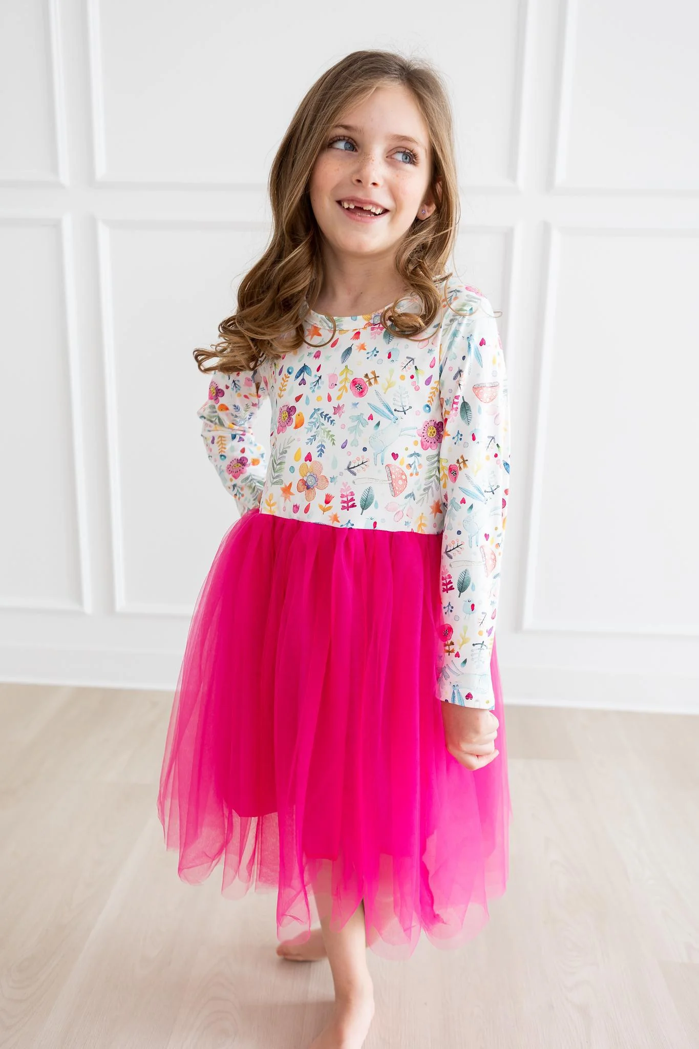 Girls Woodland Garden Tutu Dress
