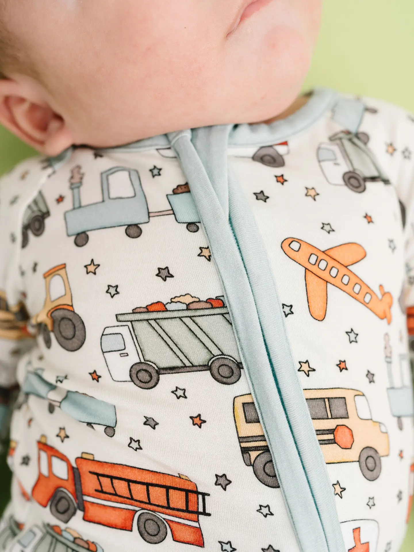 Little Engines Bamboo Sleeper