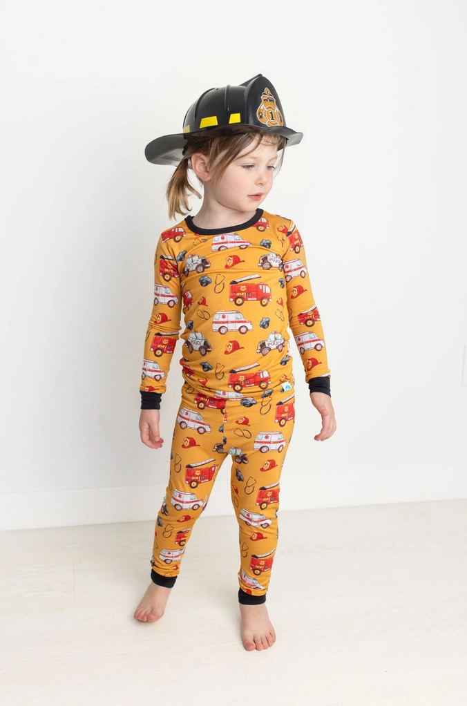 First Responders Kids Bamboo Pajamas