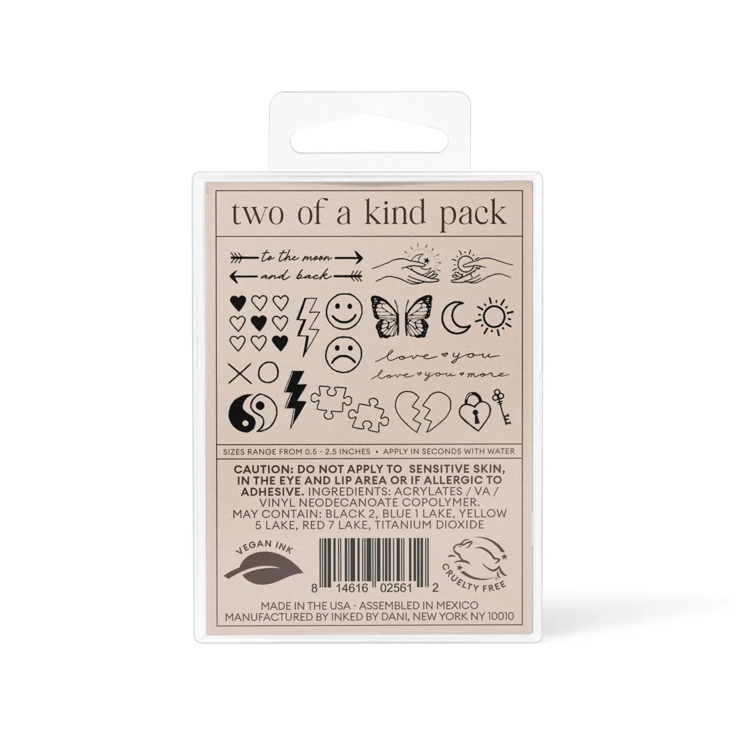 Temporary Tattoo Pack