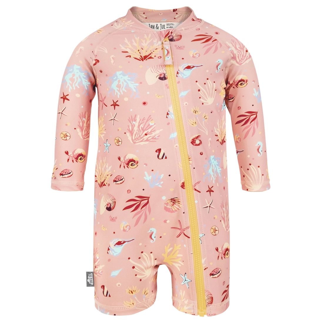 Tidal Pool LS Swimsuit Jumpsuit