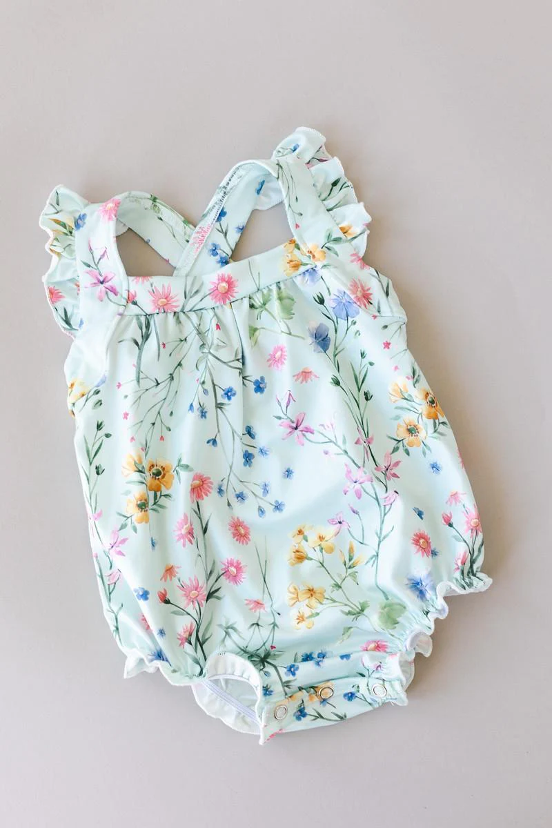 Baby Wild Woods Cross Back Romper